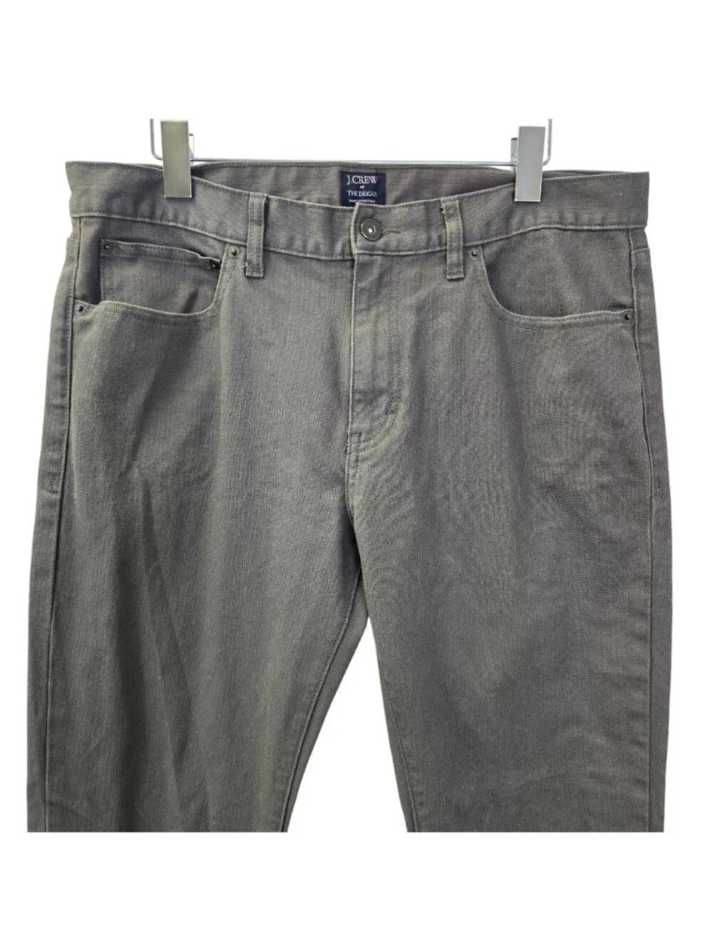 J. Crew Factory The Driggs Textured Denim-Like Pants Size 34x32